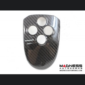 Alfa Romeo 4C Central MTA Control Cover - Carbon Fiber 